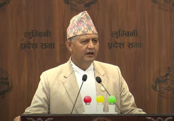 लुम्बिनीका मुख्यमन्त्री आचार्यले पाए विश्वासको मत