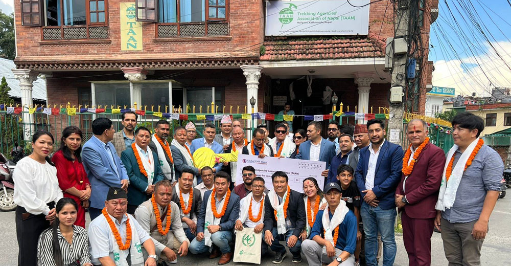 टान नयाँ कार्यसमितिको पदभार ग्रहण, ९ वर्षपछि नेतृत्वमा फर्किए पाण्डे