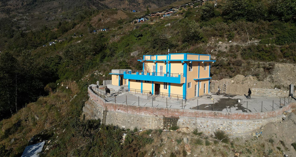 म्याग्दीमा ६ स्थानीय तहमा बने आठ स्वास्थ्य चौकी भवन