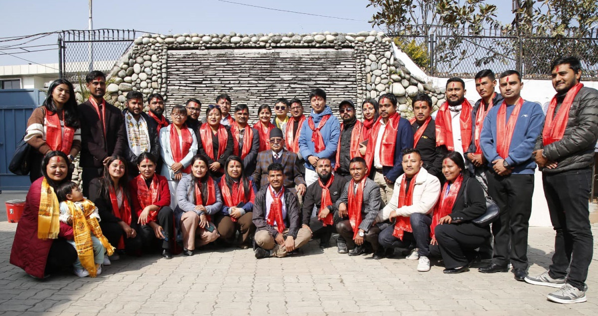 अखिल क्रान्तिकारीका नवनिर्वाचित पदाधिकारीलाई प्रचण्डले दिए बधाई