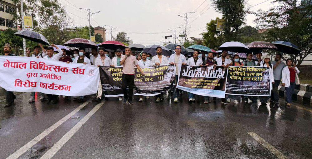 आवासीय चिकित्सकलाई ४८ हजार ७३७ रुपैयाँ भत्ता दिने सहमति