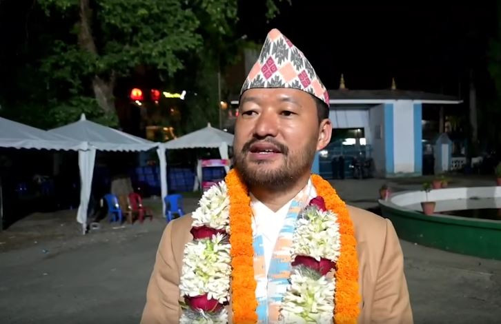 युवा संघको अध्यक्षमा थेवे निर्वाचित