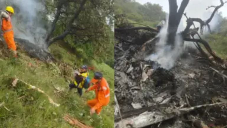 केदारनाथ जाँदै गरेको हेलिकप्टर दुर्घटना, ७ जनाको मृत्यु