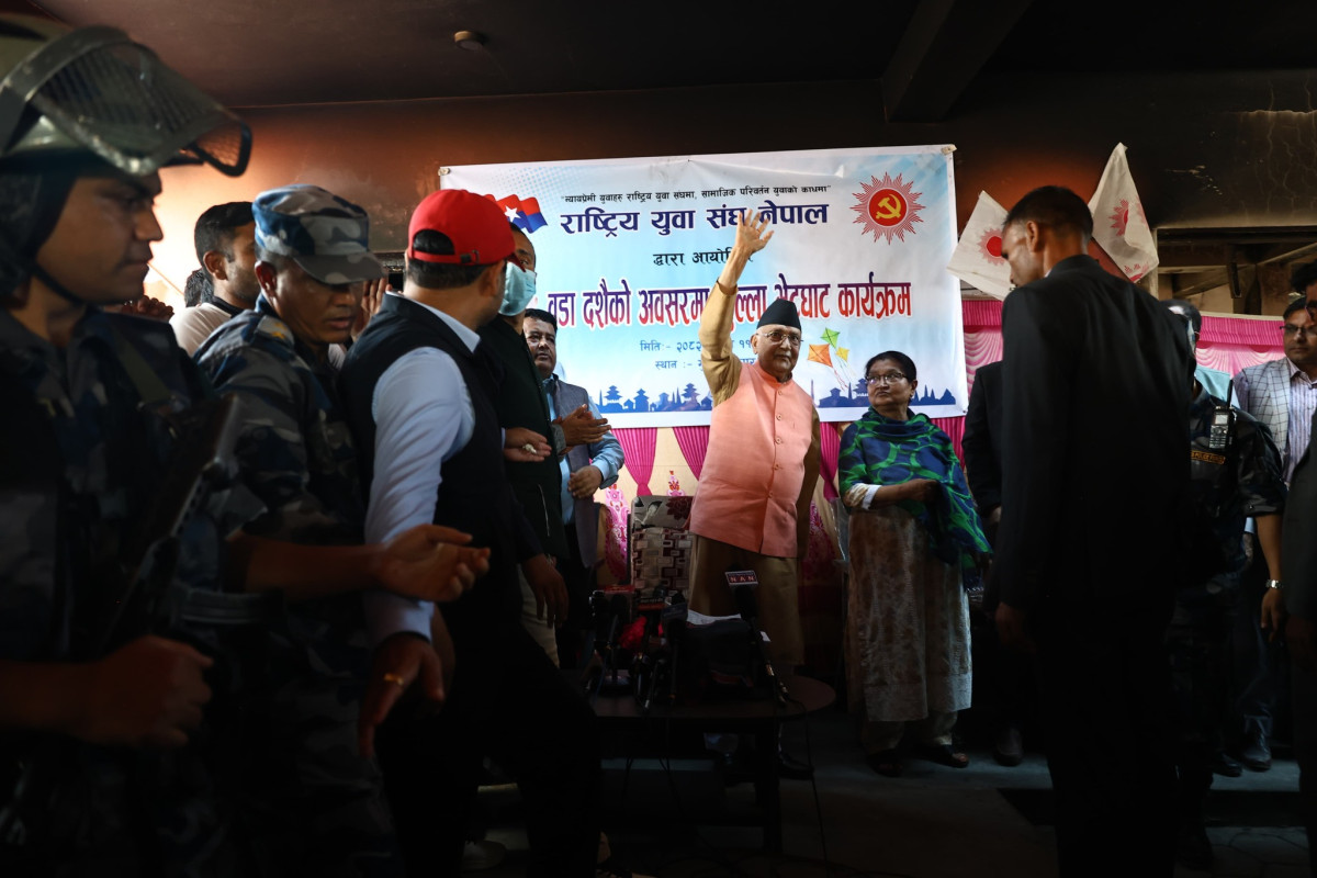 मैले प्रहरीलाई दिएको निर्देशन रेकर्डेड छ, सरकारले बाहिर ल्याओस् : केपी ओली