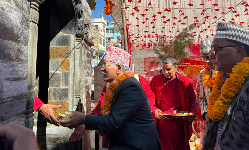 ललितपुर महानगरको सहयोगमा जुम्लामा गणेश मन्दिर निर्माण
