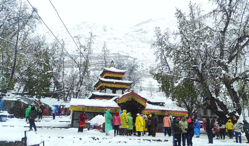 उच्च हिमाली क्षेत्रमा हिमपातको सम्भावना