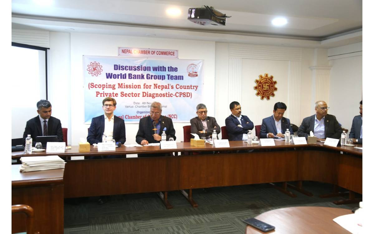 निजी क्षेत्र र लगानी अवसरमा उच्चस्तरीय छलफल : पर्यटन र वनस्पति क्षेत्रमा लगानीको ठूलो सम्भावना