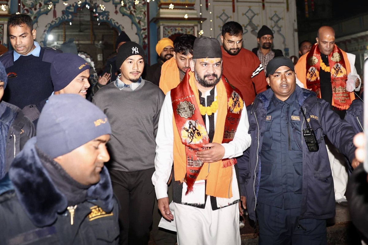 रास्वपा नेताको रूपमा पहिलोपटक सार्वजनिक मञ्चमा उभिँदै बालेन