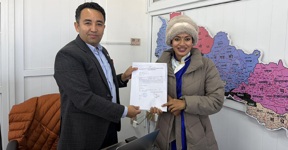 आशिका तामाङ बनिन रास्वपाको धादिङ १ को उम्मेदवार
