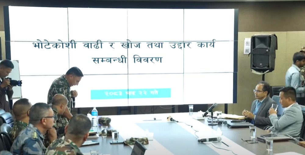 जलविद्युत् आयोजनाका टनेलमा १२१ जना फसेको आशङ्का, ब्रेक थ्रु नभएसम्म उद्धार जारी